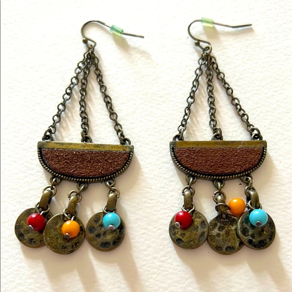 Jewelry - Bohemian Multicolor Dangle Earrings